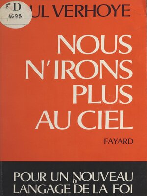 cover image of Nous n'irons plus au ciel